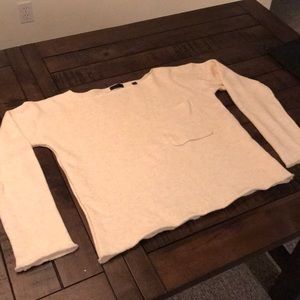 ATM Anthony Thomas Melillo Cutoff Sweater